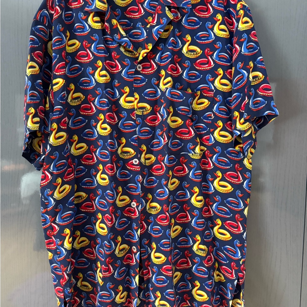 Colorful Patterned Men's Shirt